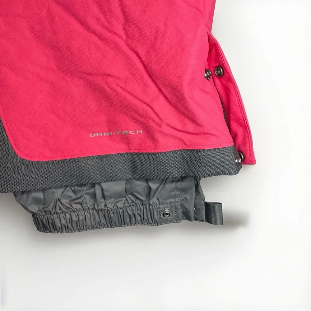 Columbia Omni-Tech Women's Adjustable Waist Snow Ski Pants Pink Medium - Picture 5 of 13
